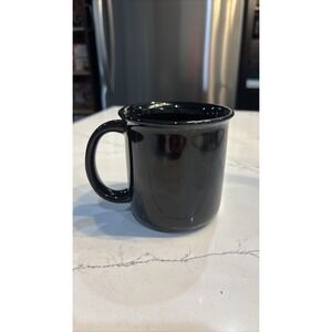 Corelle Corning Stoneware Coffee Mug Black 12oz Ceramic Cup
